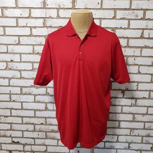Adidas Climalite Red Golf Polo, XL
